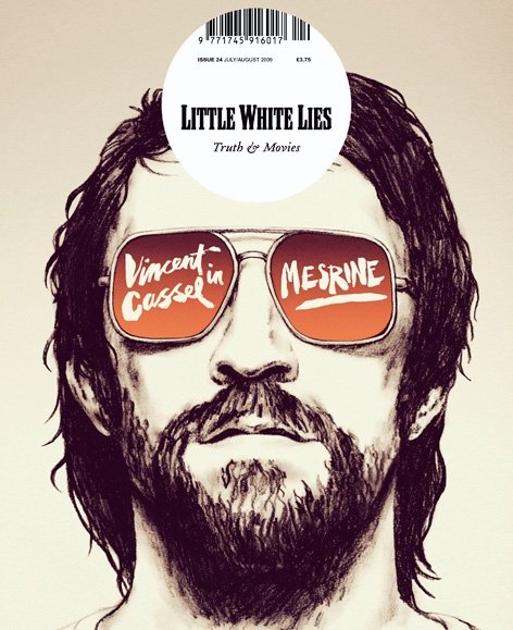 LITTLE WHITE LIES magazine side cover Issue 24 July/August 2009