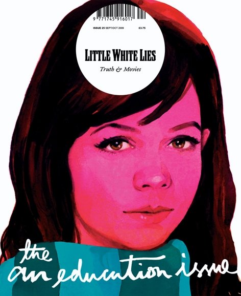 LITTLE WHITE LIES magazine side cover Issue 25 September/October 2009