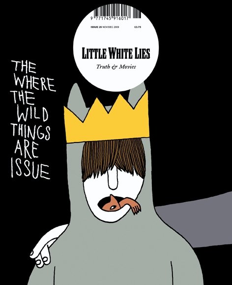 LITTLE WHITE LIES magazine side cover Issue 26 November/December 2009