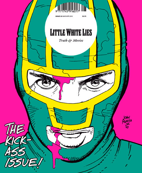 LITTLE WHITE LIES magazine side cover Issue 28 March/April 2010