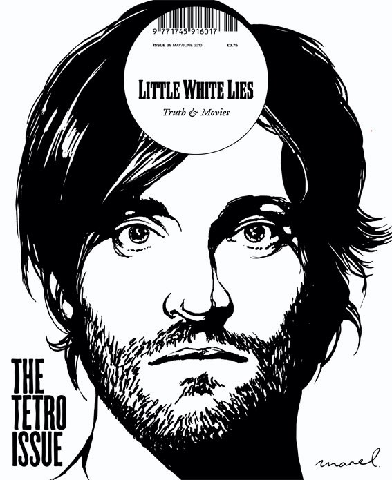 LITTLE WHITE LIES magazine side cover Issue 29 May/June 2010