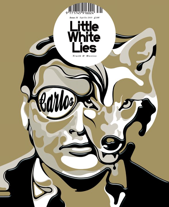 LITTLE WHITE LIES magazine side cover Issue 31 September/October 2010