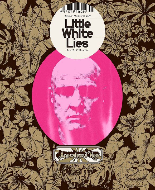 LITTLE WHITE LIES magazine side cover Issue 35 May/June 2011