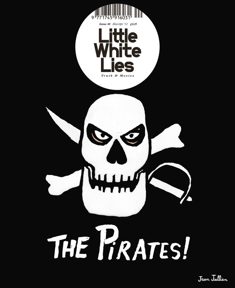 LITTLE WHITE LIES magazine side cover Issue 40 March/April 2012