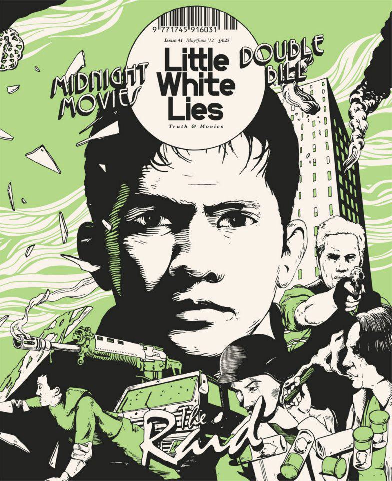 LITTLE WHITE LIES magazine side cover Issue 41 May/June 2012