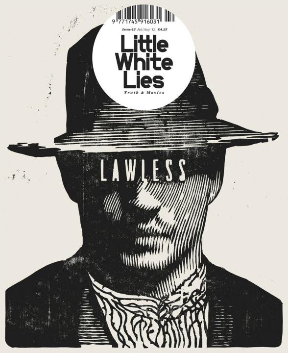 LITTLE WHITE LIES magazine side cover Issue 42 July/August 2012