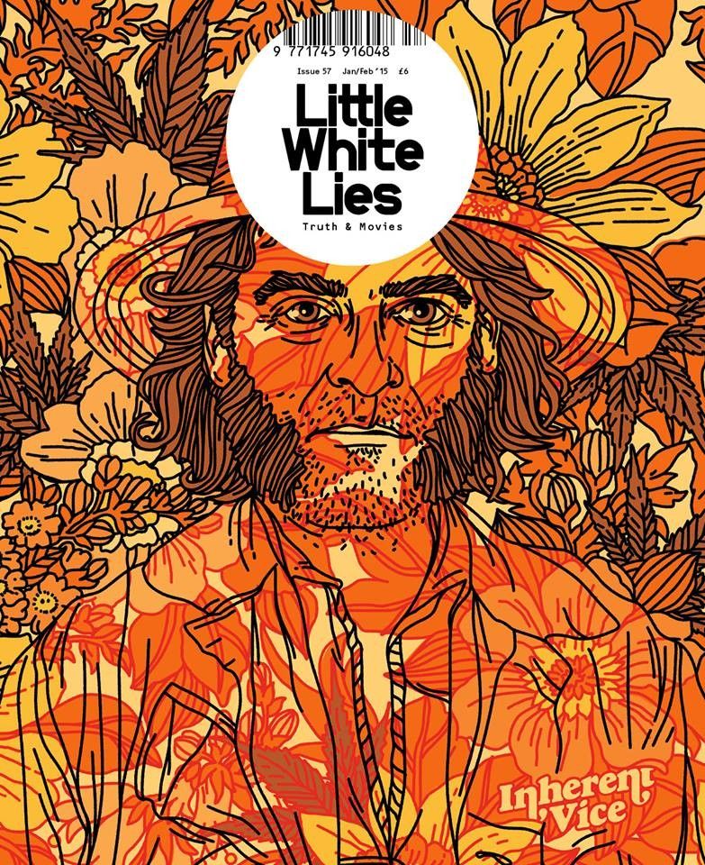LITTLE WHITE LIES magazine side cover Issue 57 January/February 2015