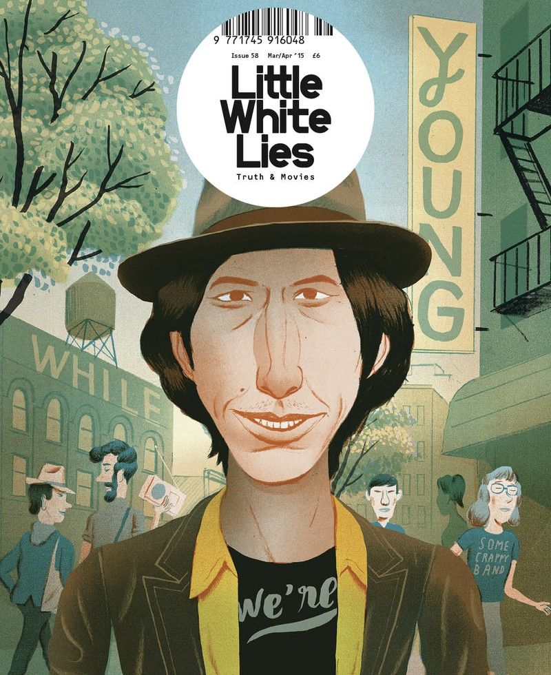 LITTLE WHITE LIES magazine side cover Issue 58 March/April 2015
