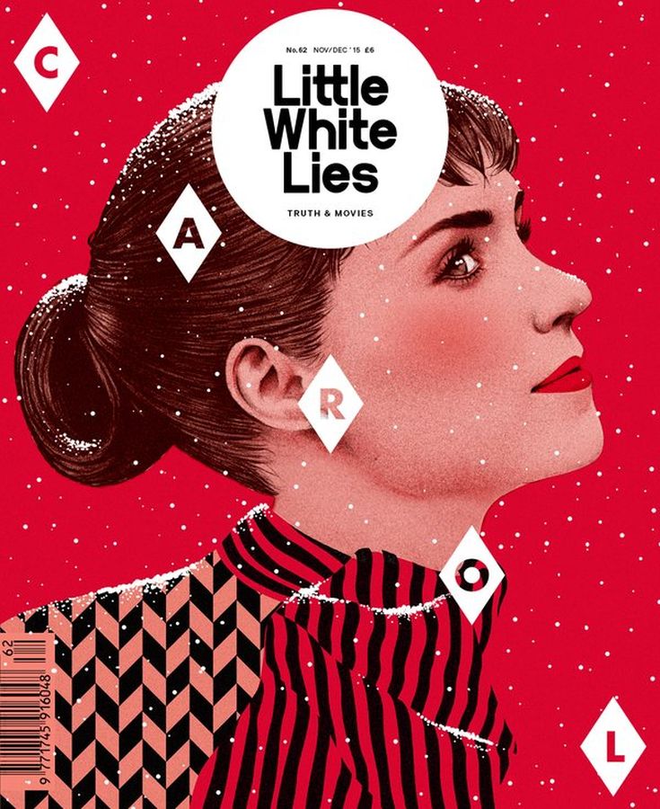 LITTLE WHITE LIES magazine side cover Issue 62 November/December 2015