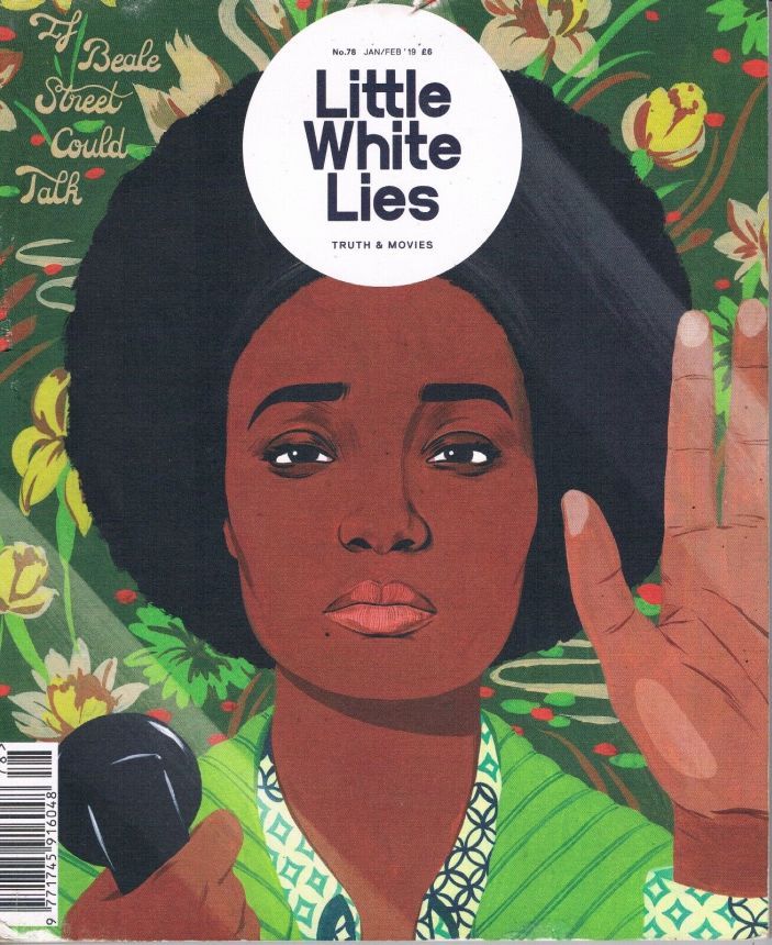 LITTLE WHITE LIES magazine side cover Issue 78  January/February 2019
