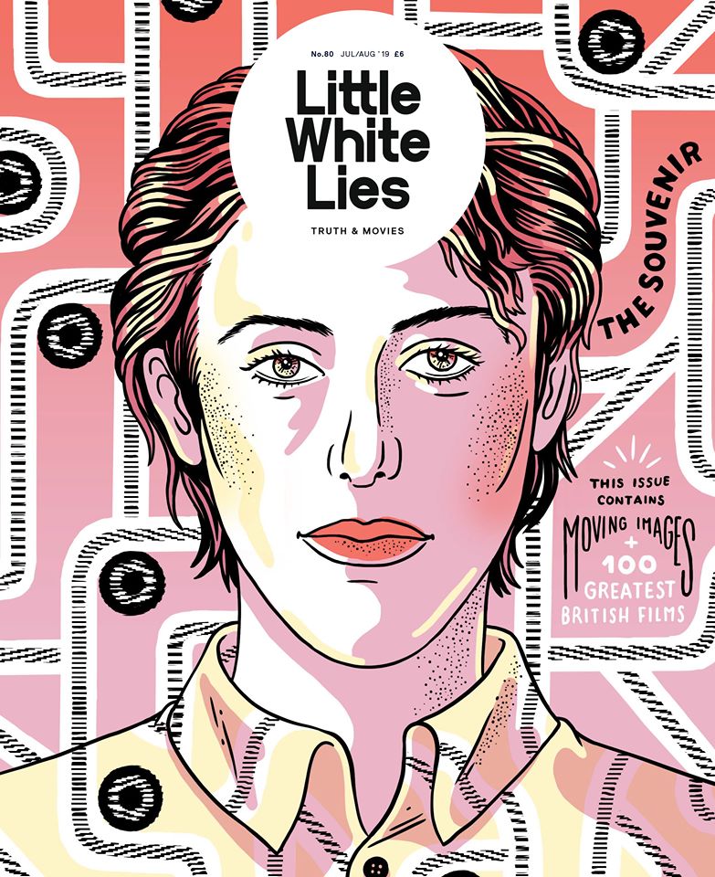 LITTLE WHITE LIES magazine side cover Issue 80  July/August 2019