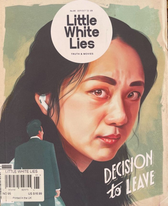 LITTLE WHITE LIES magazine side cover Issue 95  September/October 2022