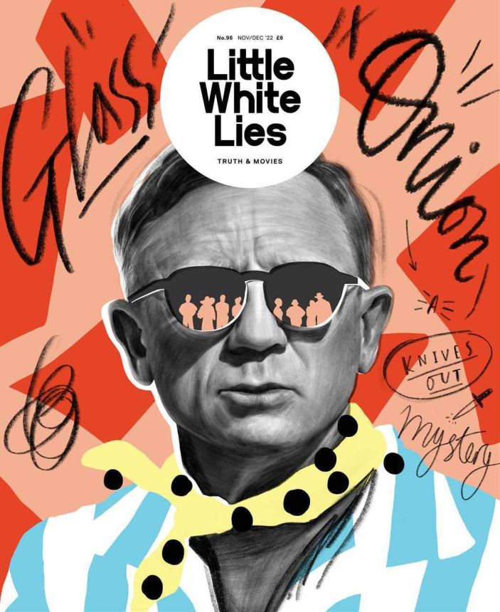 LITTLE WHITE LIES magazine side cover Issue 96  November/December 2022