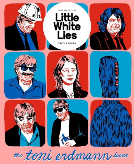 LITTLE WHITE LIES magazine side cover Issue 68 January/February 2017