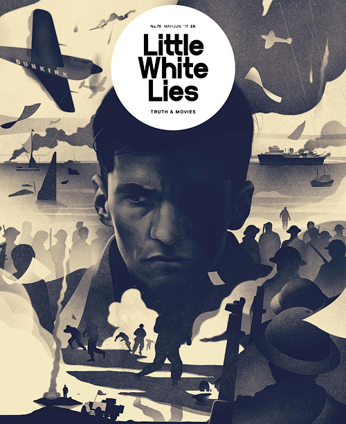 LITTLE WHITE LIES magazine side cover Issue 70 May/June 2017