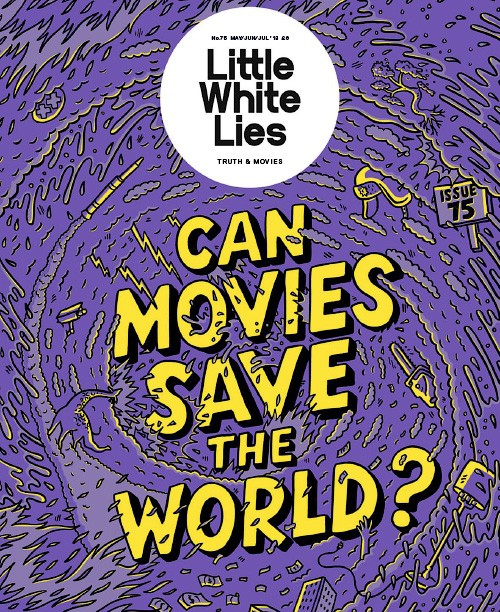 LITTLE WHITE LIES magazine side cover Issue 75  May 2018
