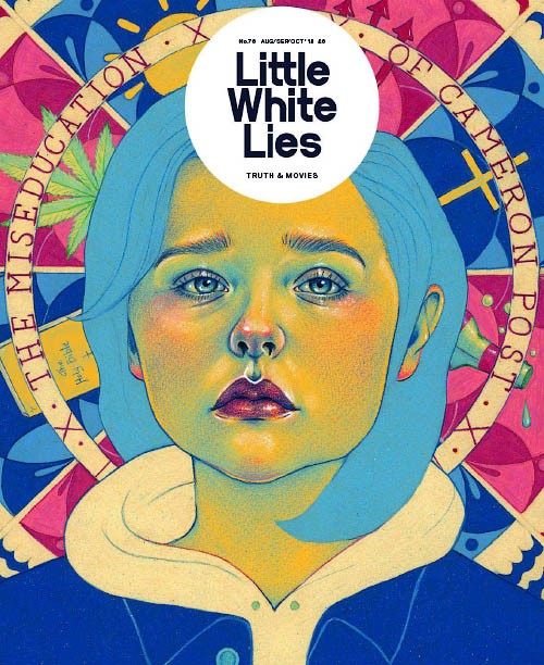 LITTLE WHITE LIES magazine side cover Issue 76  August/September 2018