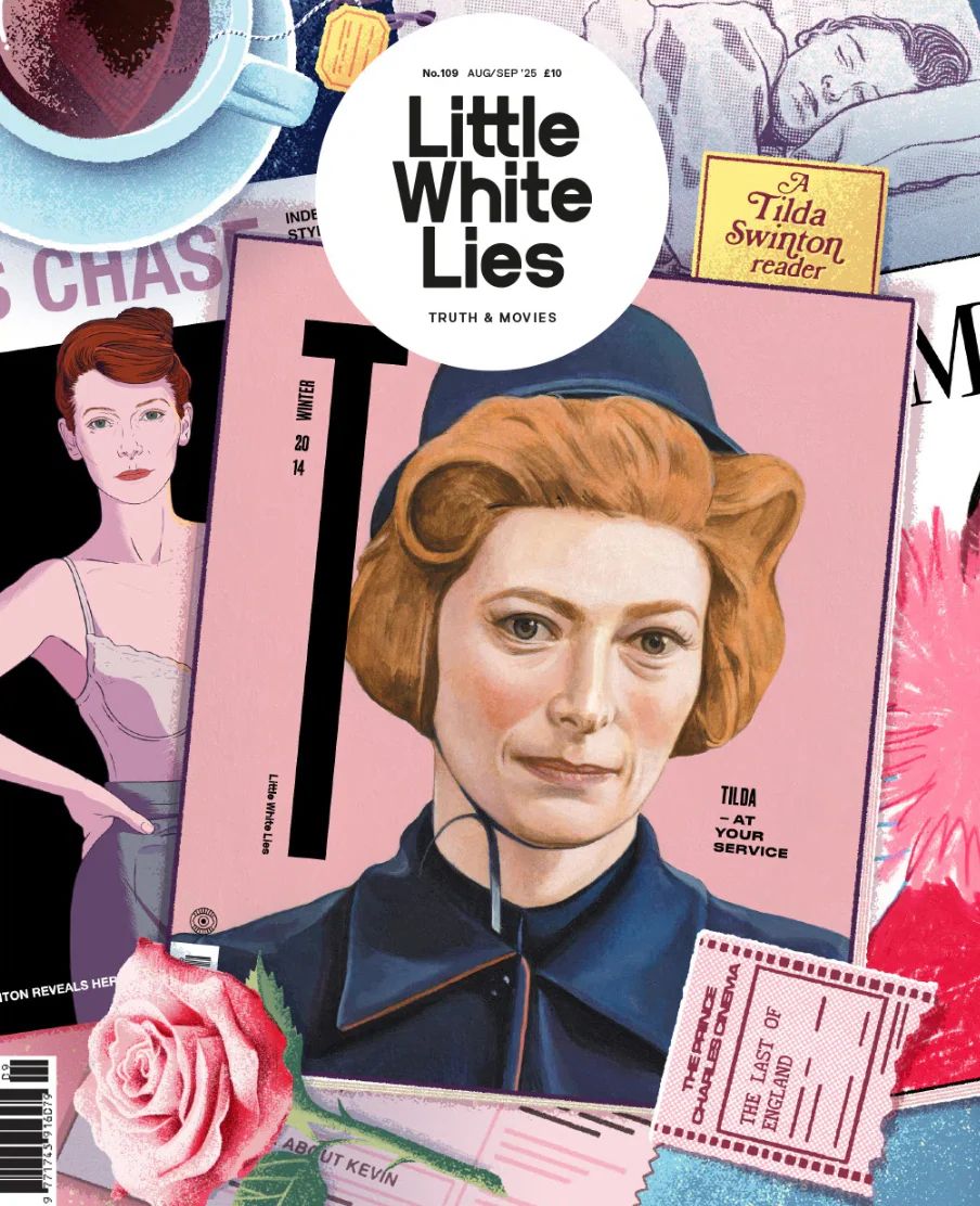 LITTLE WHITE LIES magazine side cover Issue 109  August/September 2025