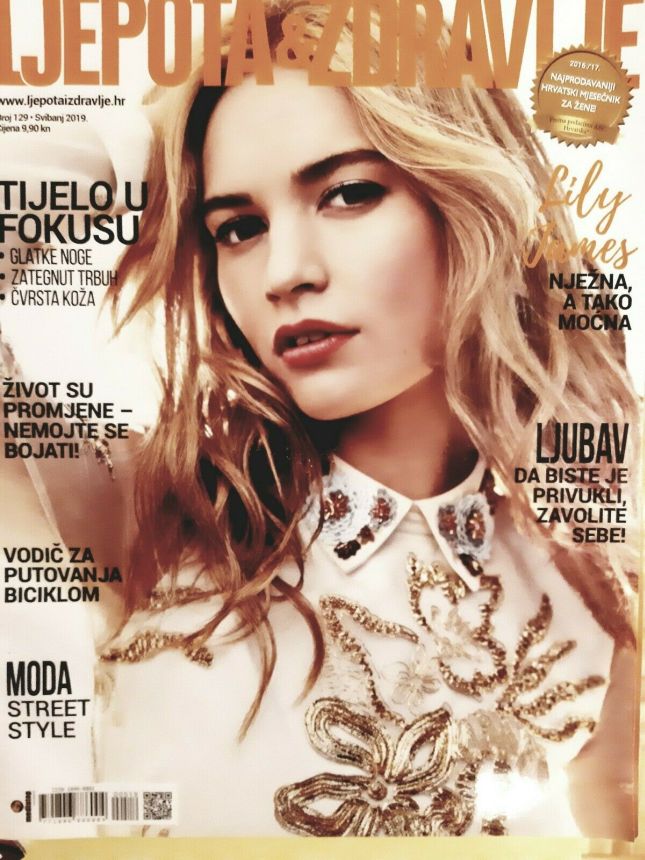 LJEPOTA ZDRAVLJE magazine side cover Issue 129  May 2019