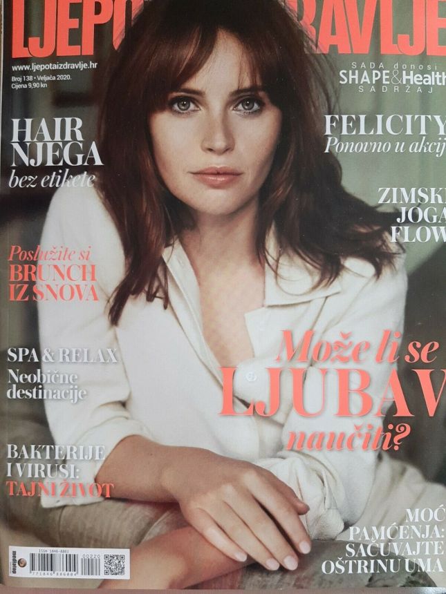 LJEPOTA ZDRAVLJE magazine side cover Issue 138  February 2020