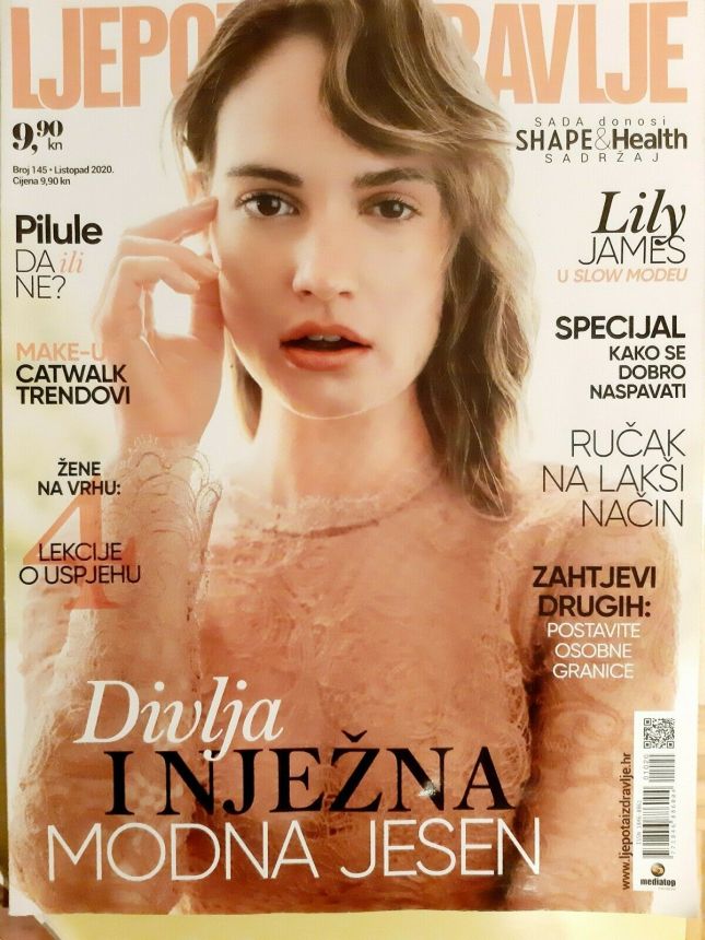 LJEPOTA ZDRAVLJE magazine side cover Issue 145  October 2020