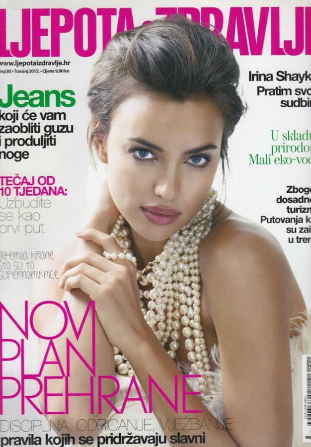LJEPOTA ZDRAVLJE magazine side cover Issue 80  April 2015