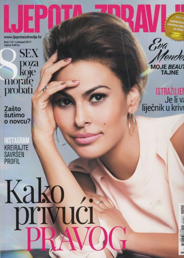LJEPOTA ZDRAVLJE magazine side cover Issue 110  October 2017
