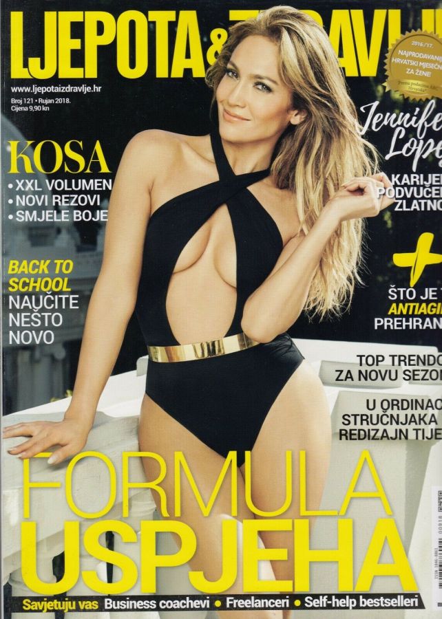 LJEPOTA ZDRAVLJE magazine side cover Issue 121  September 2018