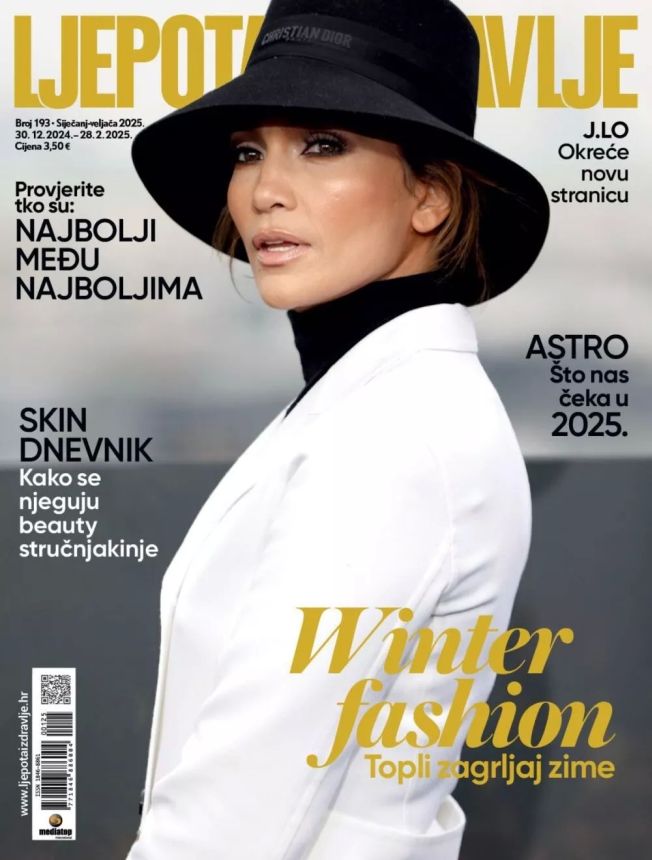 LJEPOTA ZDRAVLJE magazine side cover Issue 193  January/February 2025