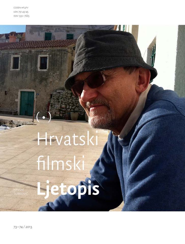 HRVATSKI FILMSKI LJETOPIS magazine side cover Issue 73-4  2013