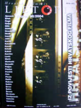 HRVATSKI FILMSKI LJETOPIS magazine side cover Issue 38  2004