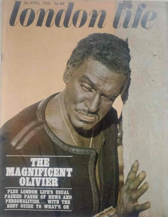 LONDON LIFE magazine side cover 30 April 1966