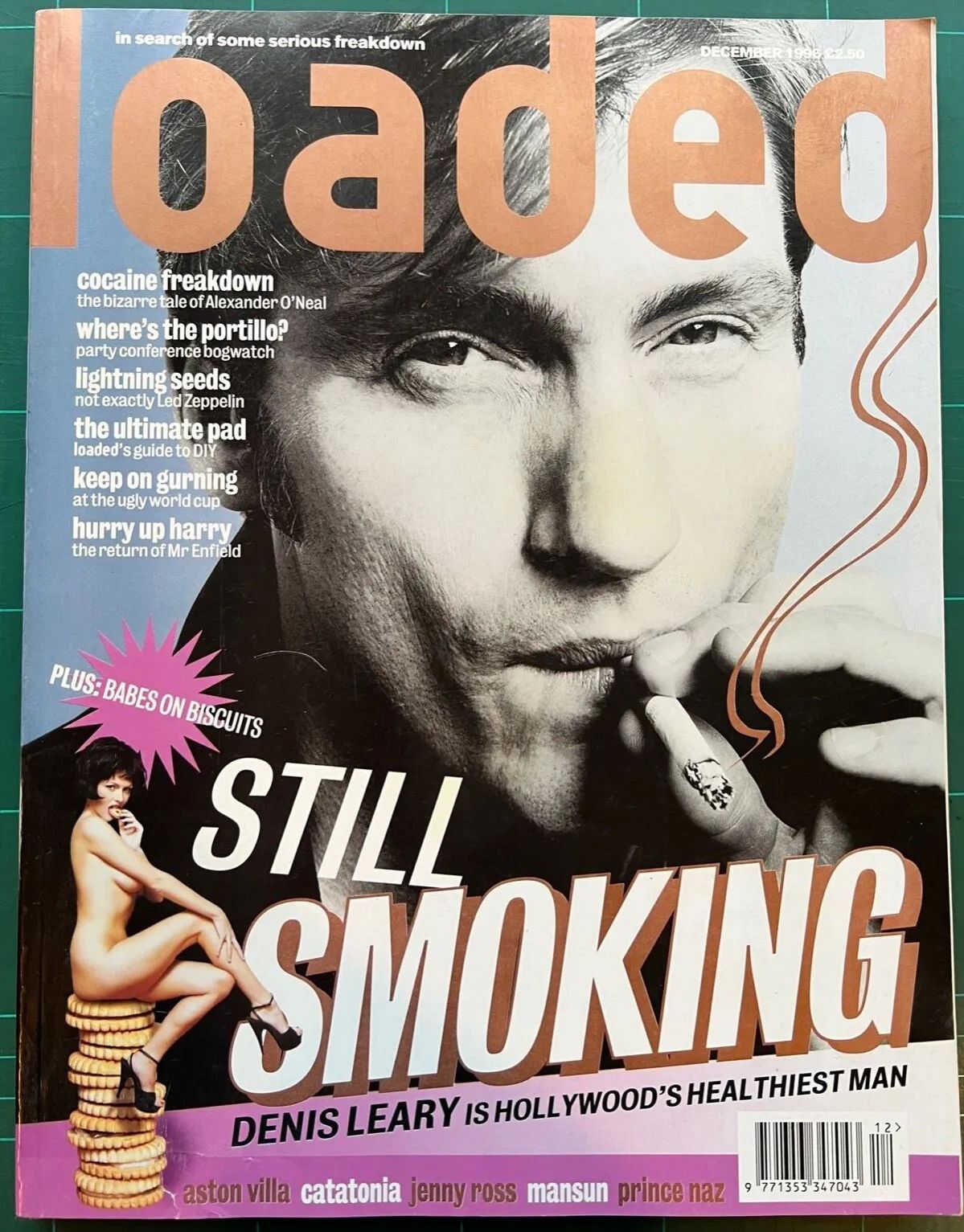 LOADED UK magazine side cover  December 1996