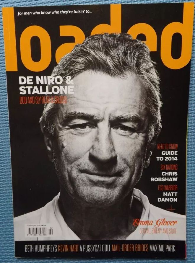 LOADED UK magazine side cover Issue 238  February 2014