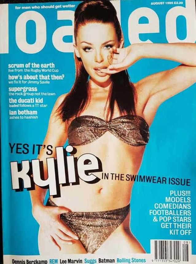 LOADED UK magazine side cover  August 1995