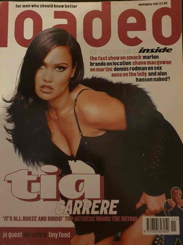 LOADED UK magazine side cover  November 1997