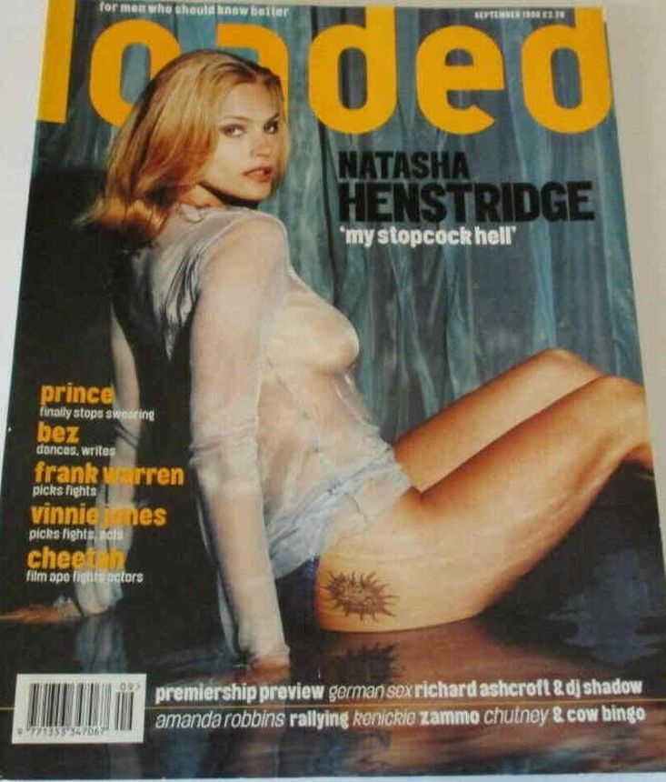 LOADED UK magazine side cover  September 1998