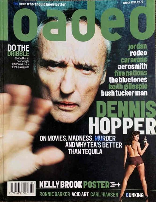 LOADED UK magazine side cover  March 1998