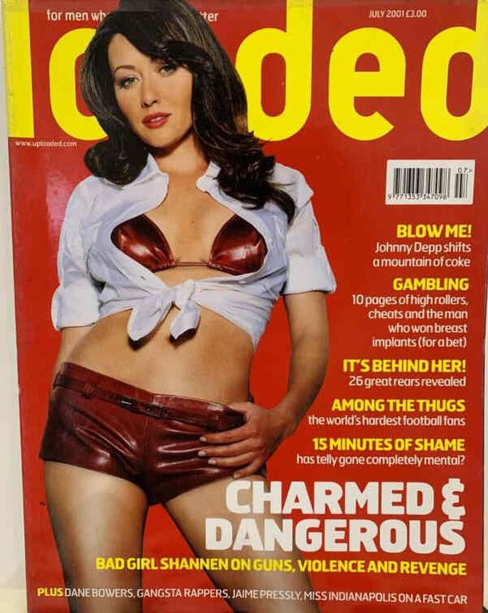 LOADED UK magazine side cover  July 2001