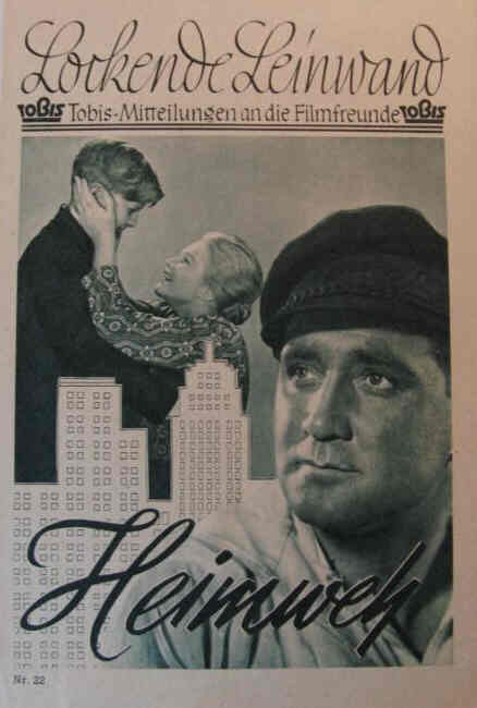 LOCKENDE LEINWAND magazine side cover Issue 22  1937