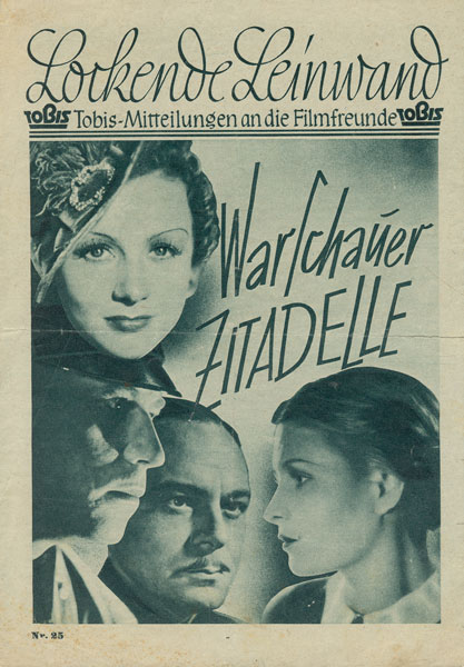 LOCKENDE LEINWAND magazine side cover Issue 25  1937