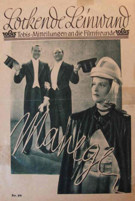 LOCKENDE LEINWAND magazine side cover Issue 28  1937