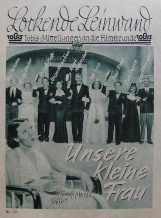 LOCKENDE LEINWAND magazine side cover Issue 110  1938