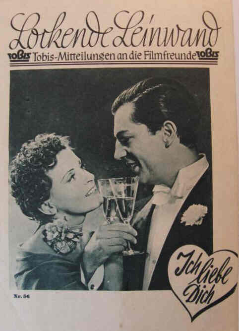 LOCKENDE LEINWAND magazine side cover Issue 56  1938