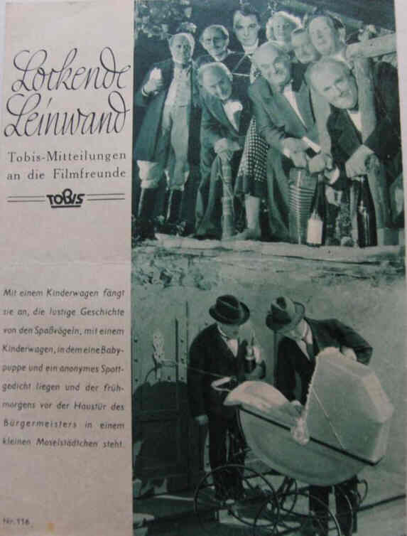 LOCKENDE LEINWAND magazine side cover Issue 116  1939