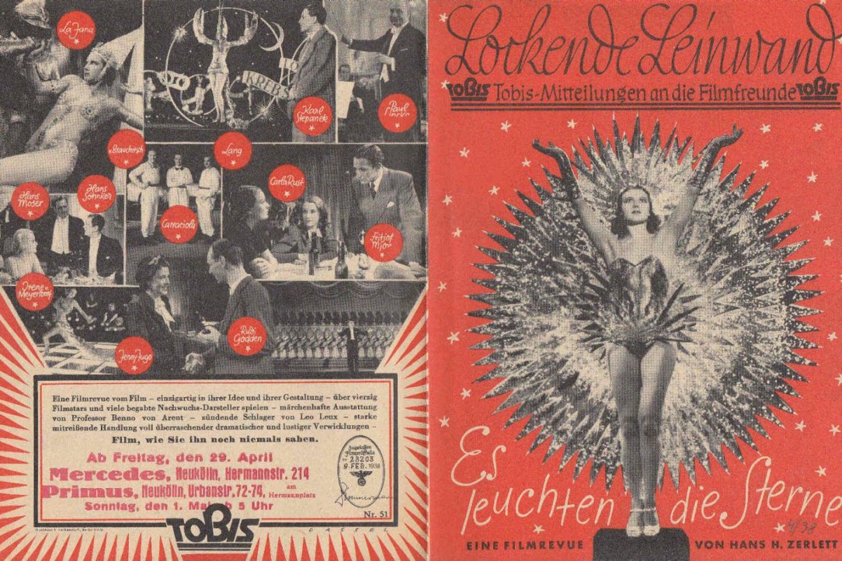 LOCKENDE LEINWAND magazine side cover Issue 51  1938