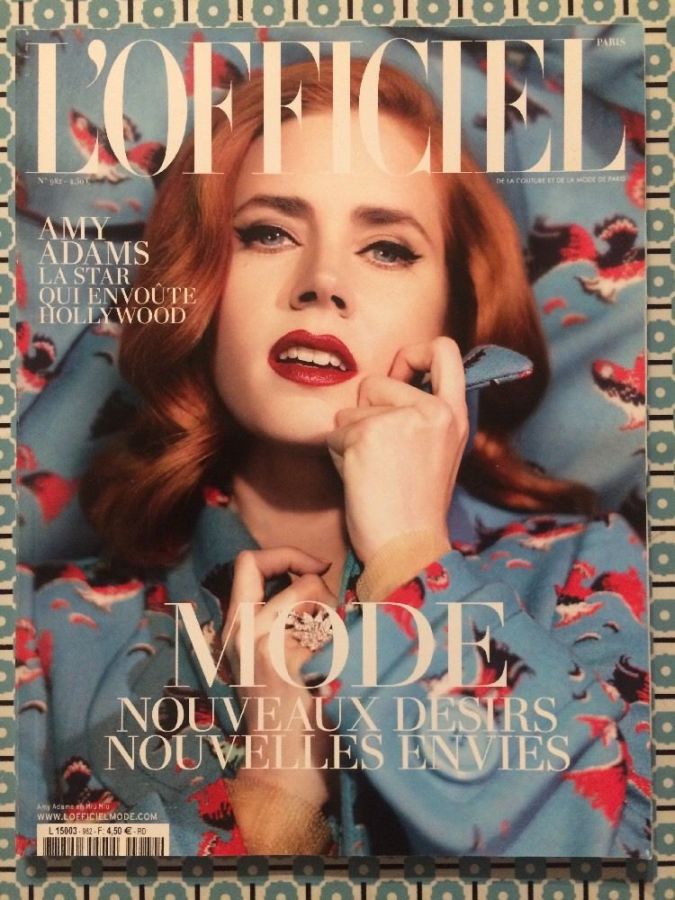 OFFICIEL DE LA COUTURE magazine side cover Issue 982  February 2014