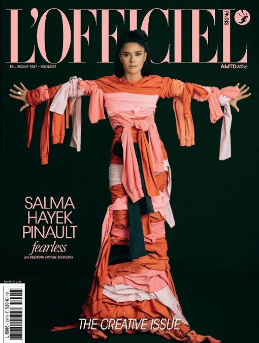 OFFICIEL magazine side cover Issue 1067 Fall 2024