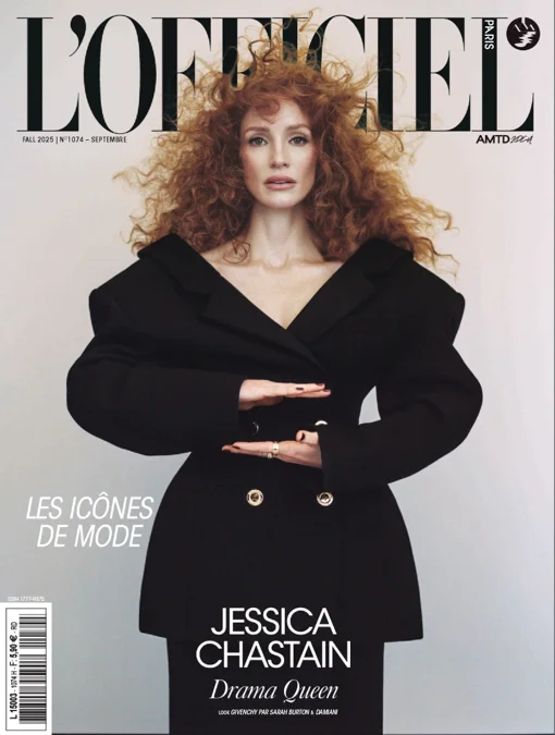 OFFICIEL magazine side cover Issue 1074 Fall 2025