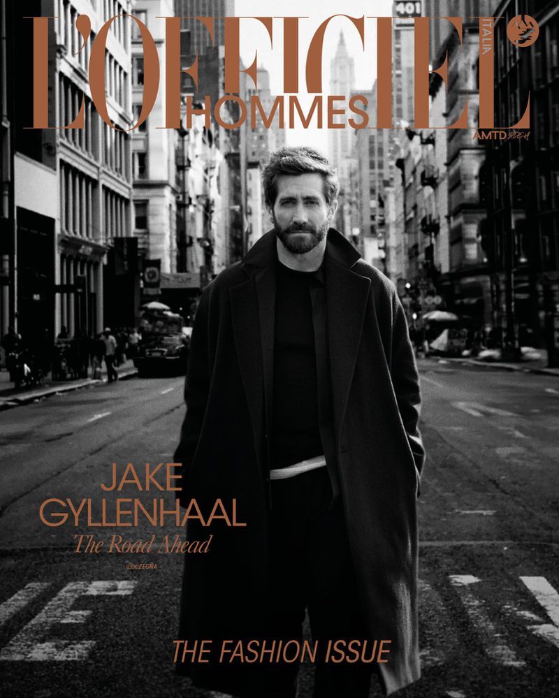 OFFICIEL HOMMES (IT) magazine side cover  March 2024